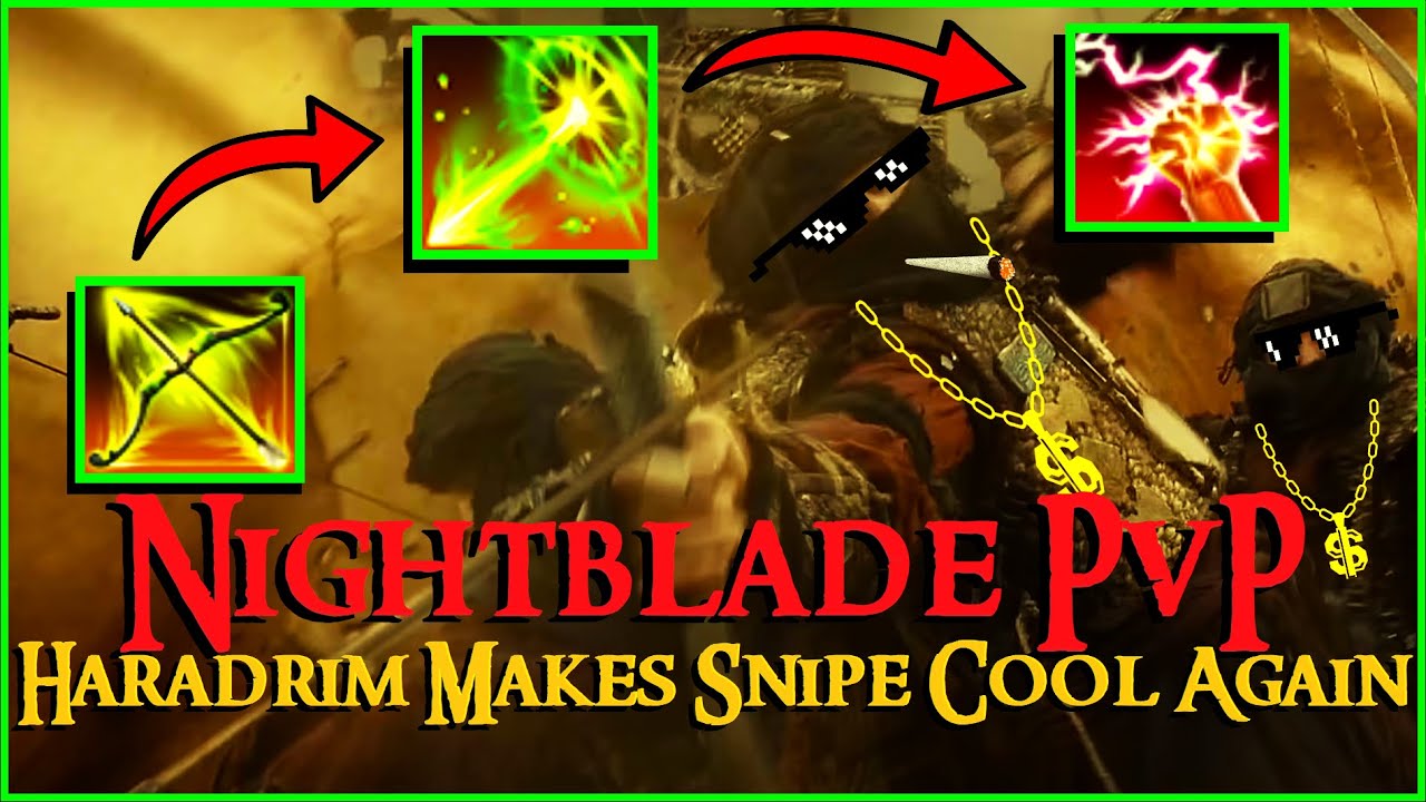 BOW NIGHTBLADE ESO PVP - Haradrim Makes Bow Cool Again #eso #lotr #esopvp