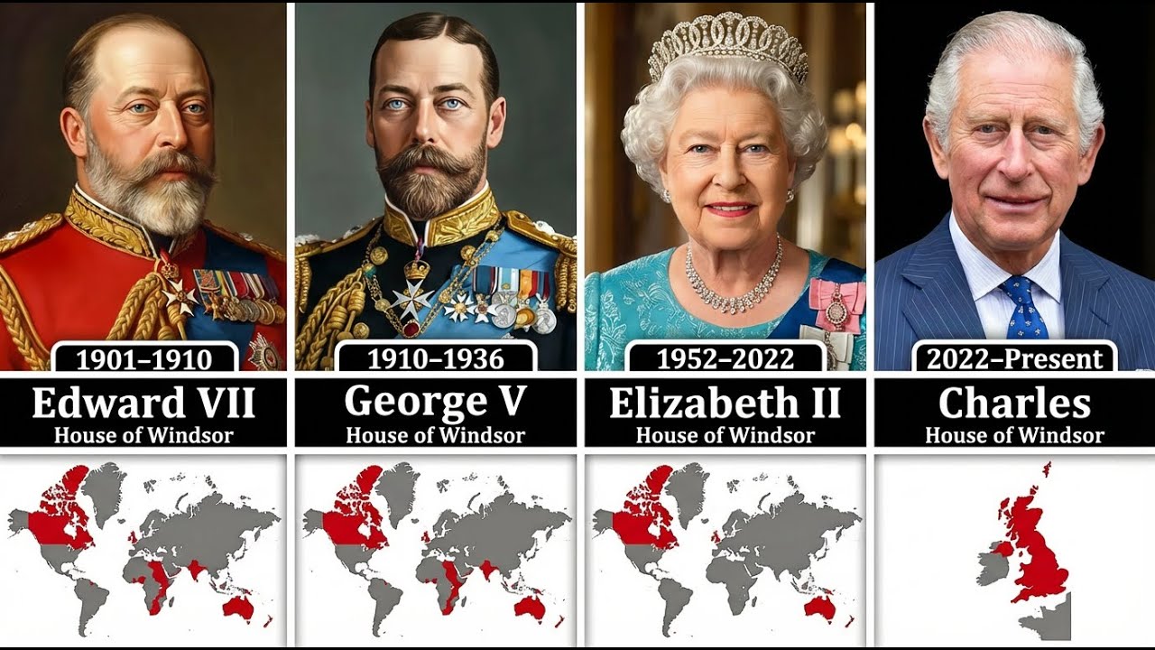 Every English & British Monarch Explained (1013–2025) | Rise, Fall & Dynasties of the Crown