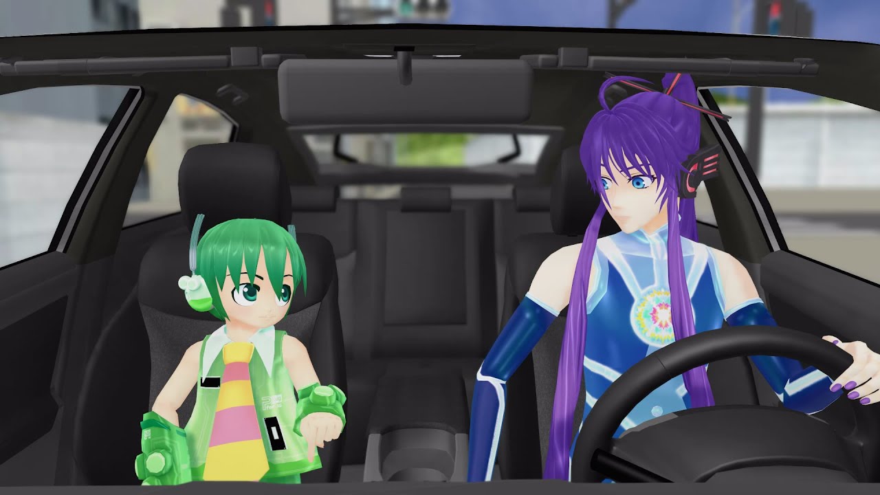 Gakupo and Gachapoid Go For a Drive