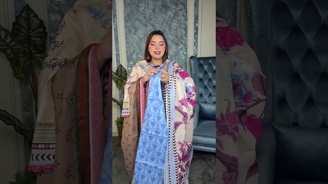 ঈদের জন্য অসাধারণ সেলোয়ার প্রিন্ট এর রেডি ড্রেস।