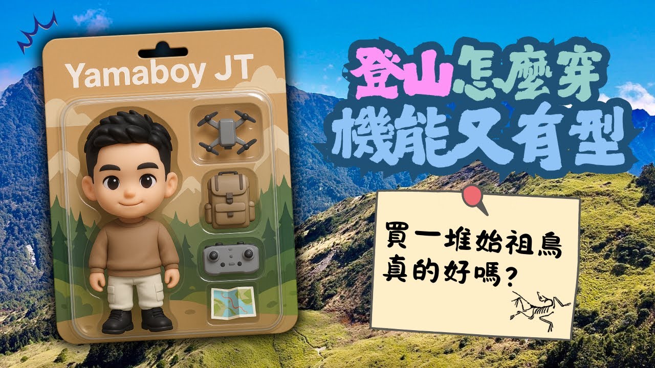 登山服飾怎麼穿？直上始祖鳥就對了！｜主觀向穿搭評測