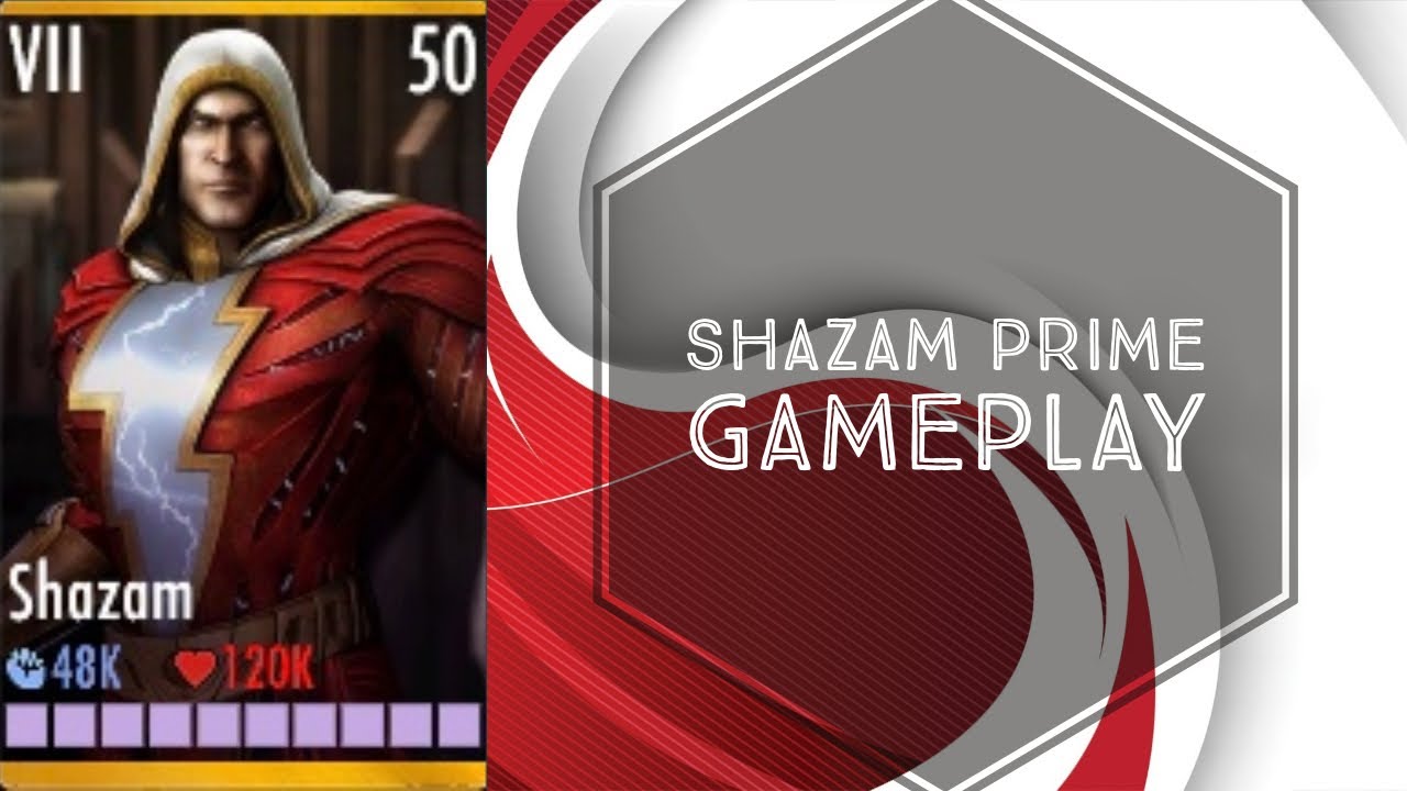 Injustice Gods Among Us- Shazam Prime Gameplay Elite VII