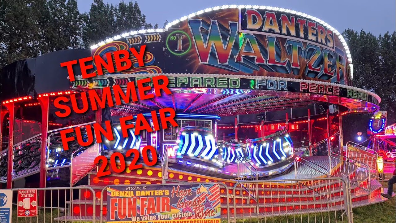 Danter's 2020 Summer Fun Fair, Tenby, Wales