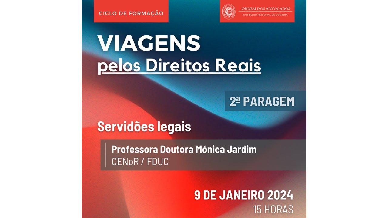 Viagens pelos Direitos Reais - Servidões legais