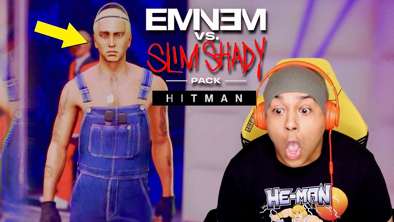 I HAVE TO KILL SLIM SHADY CAUSE EMINEM ASKED ME TO!! [HITMAN] [EMINEM DLC]