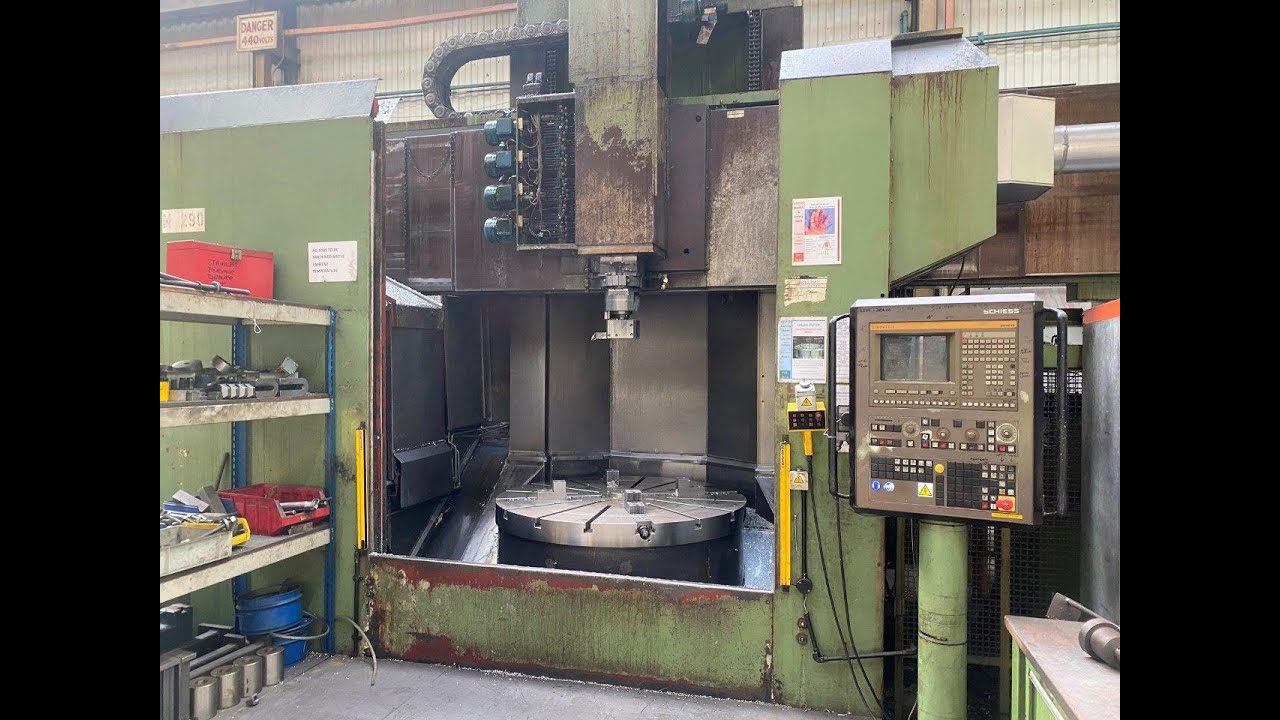 SCHIESS 20DSC 160 CNC Single Column Vertical Borer