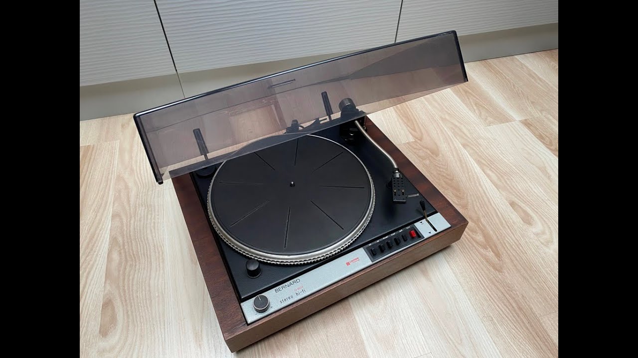 GRAMOFON UNITRA FONICA G-603 FS BERNARD - FILM POGLĄDOWY
