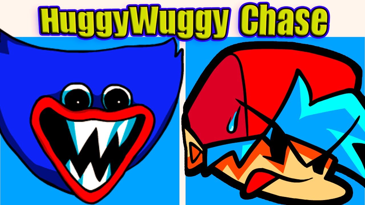 Friday Night Funkin Huggy Wuggy Chase | FNF Poppy Playtime (FNF Mod/Poppy Playtime Chapter 1)