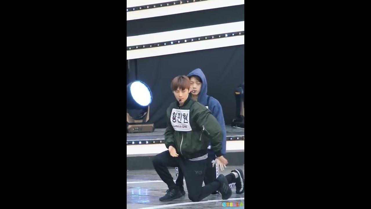 181020 Wanna One(워너원) 황민현(Minhyun) - 켜줘 + 활활 + 에너제틱 리허설(28분) / 2018 BOF Rehearsal