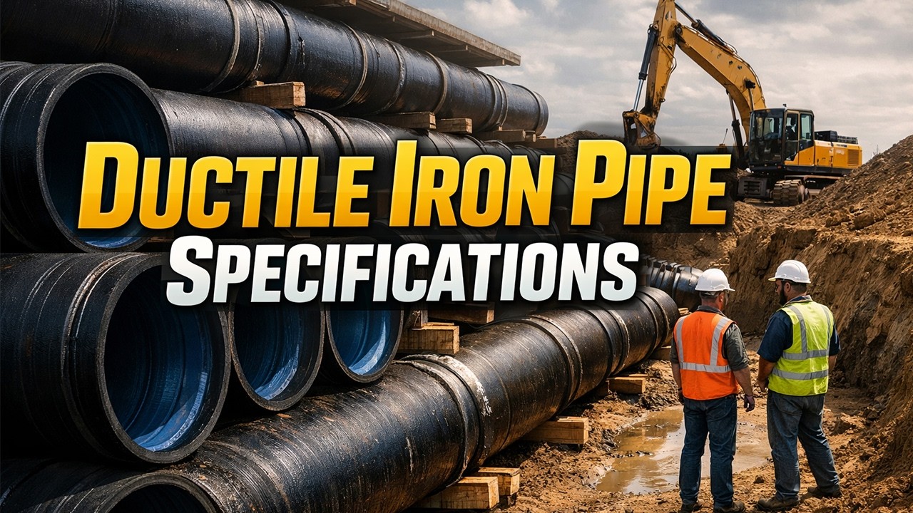 Ductile Iron Pipe Specifications | What Engineers & Buyers Must Know