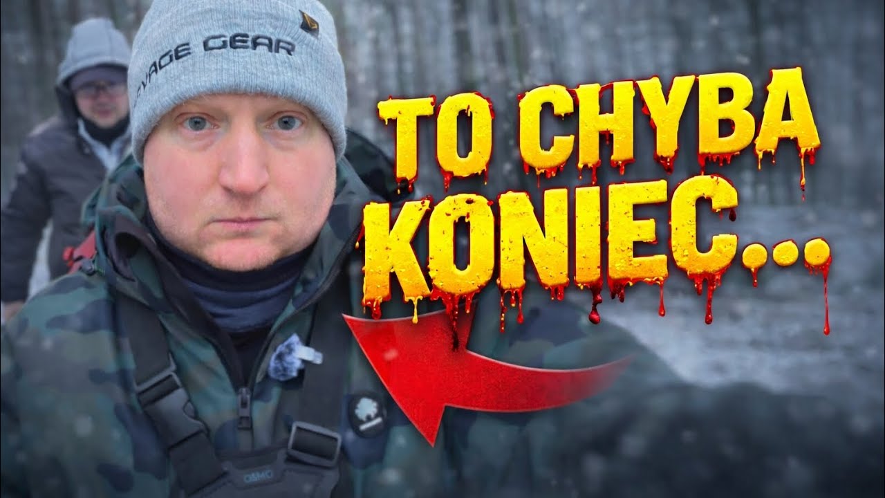 TO CHYBA KONIEC…  #wedkarstwo #okonie #podlodem #icefishing #fishingpoland #skfishingteam