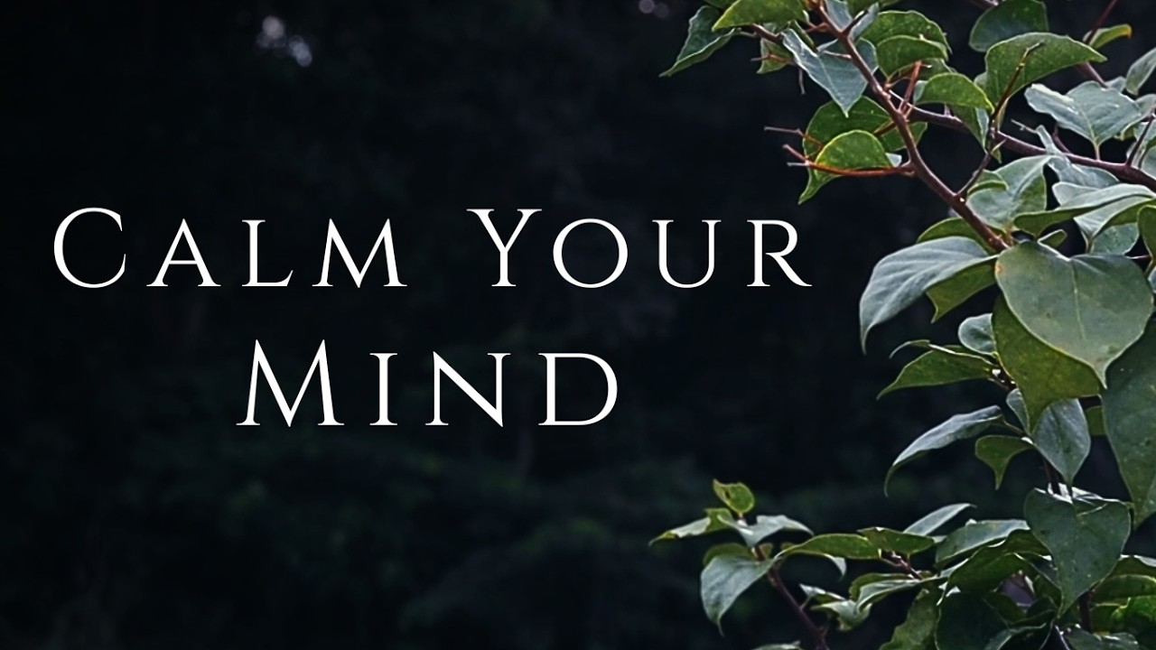 Jesus, Calm My Mind Tonight | Christian Sleep Music for Night Anxiety (1 Hour)