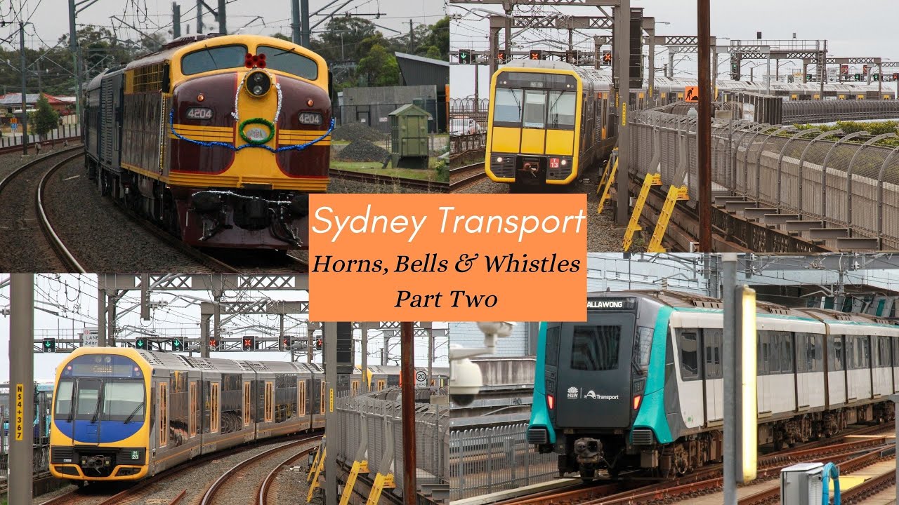 Sydney Trains Video #85 - Horns, Bells & Whistles Part Two