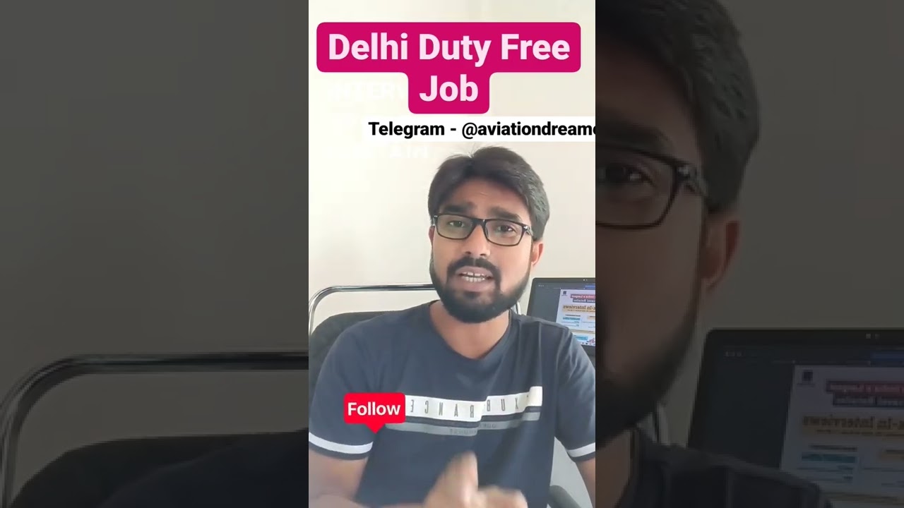 Delhi Duty Free Jobs [Fresher] Delhi Airport Jobs