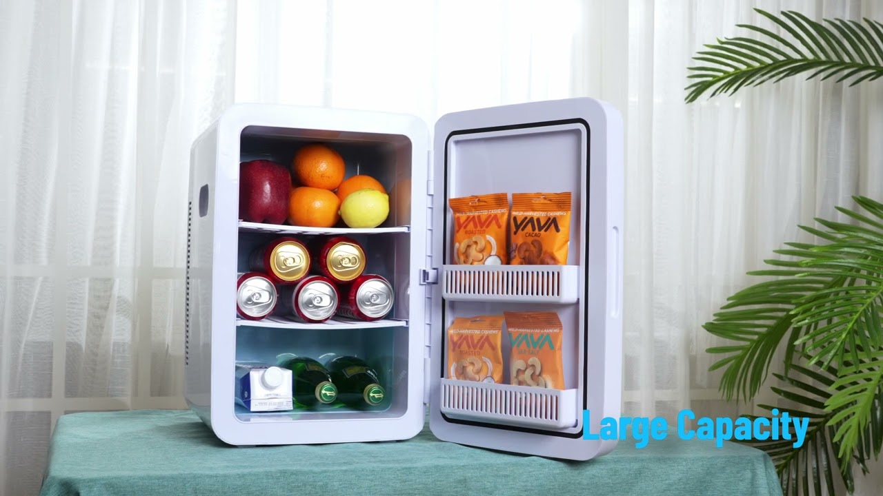 Advwin 22L AC/DC Portable Fridge Mini Refrigerator