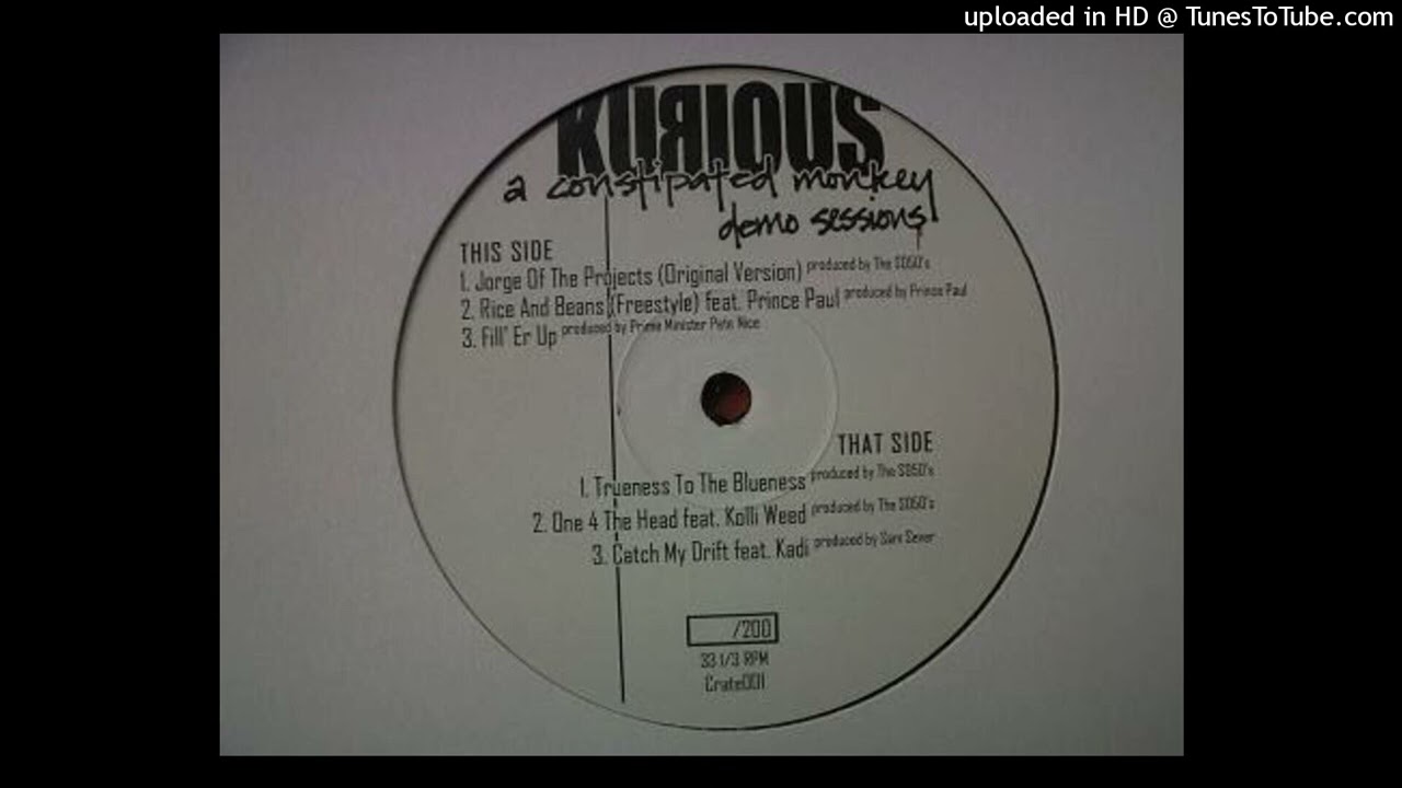 Kurious - A Constipated Monkey Demo Sessions (Crate001) 12