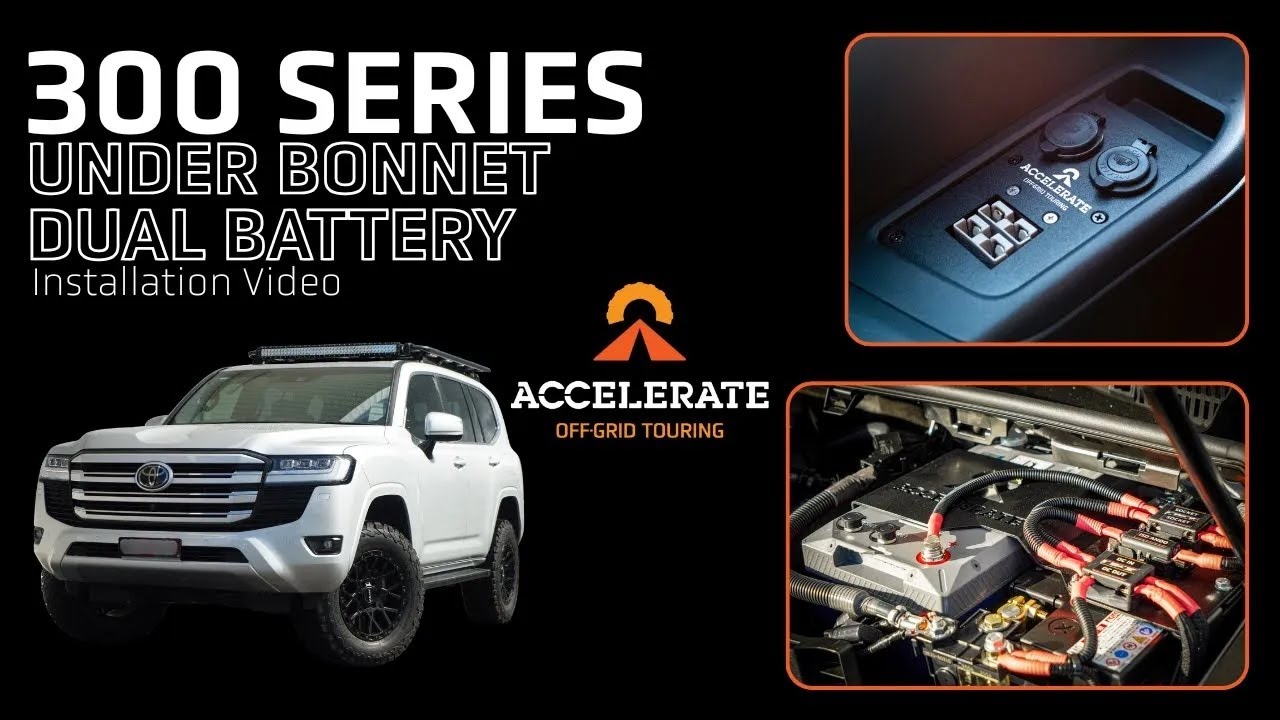 How to install: Our Under Bonnet Dual Battery Kit for the 300 Series LandCruiser