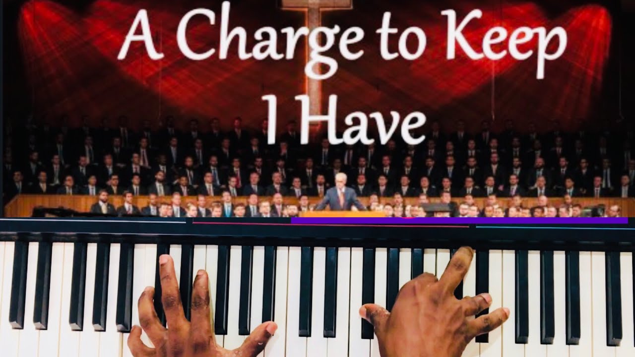 Как играть «A Charge To Keep I Have». Полное описание и очень простая последовательность аккордов.