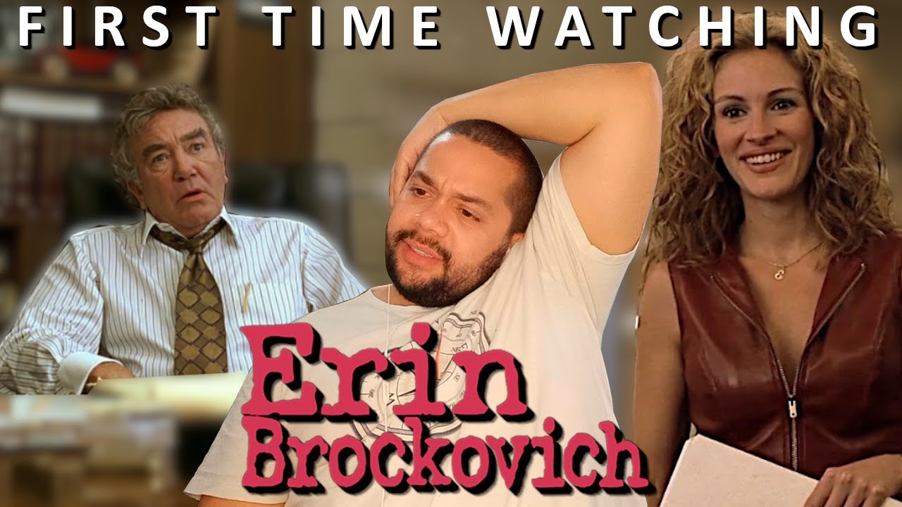 ERIN BROCKOVICH (2000) REACTION | First Time Watching | Julia Roberts deserved a oscar for this