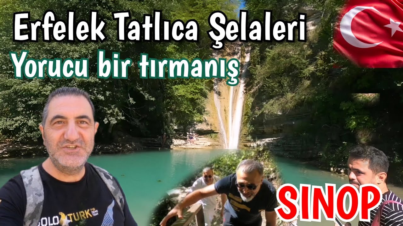 Doğa sevenler i&ccedil;in Kanyon y&uuml;r&uuml;y&uuml;ş&uuml;, Sinop Erfelek Tatlıca Şelaleri