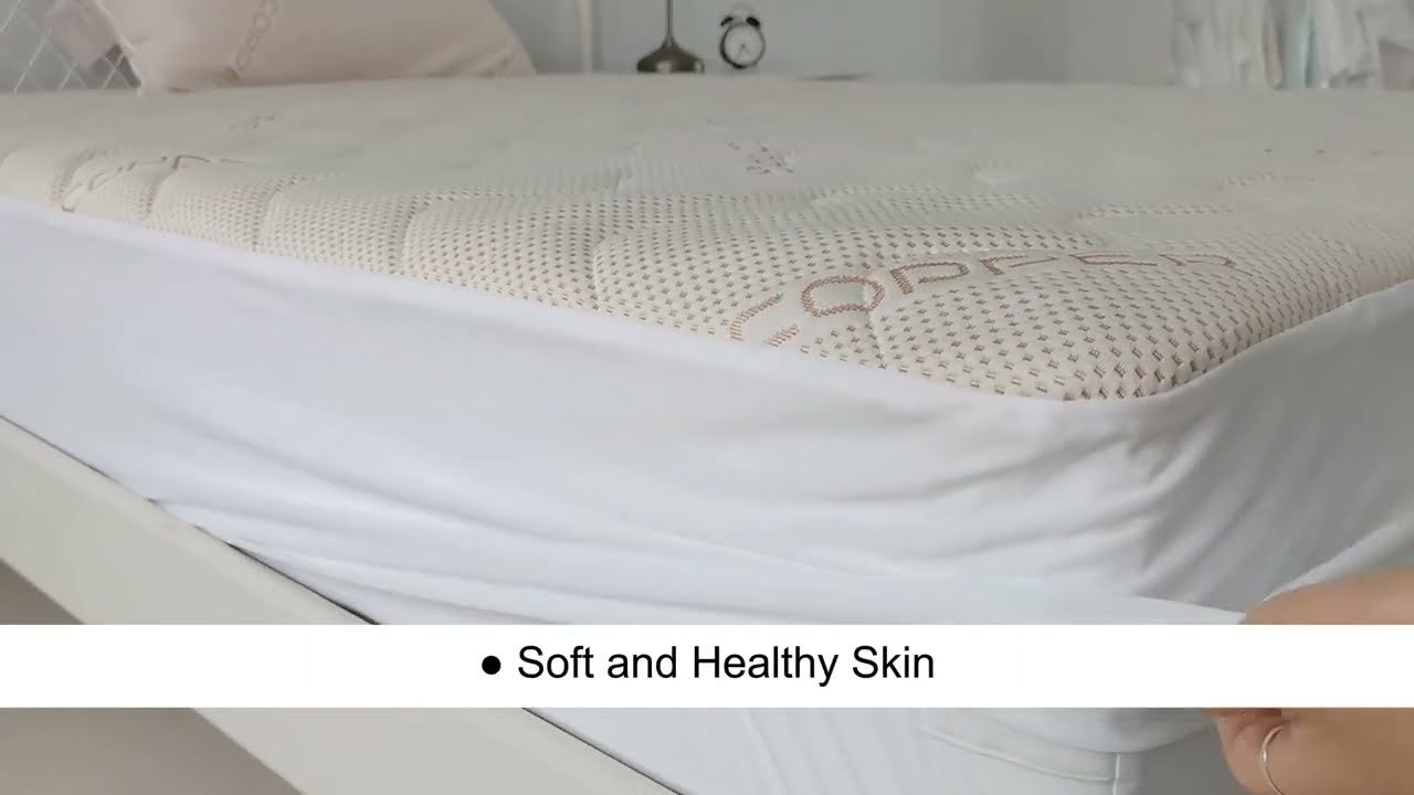 copper infused mattress cover sheets mattress protector antibacterial bedding
