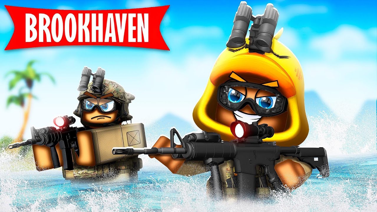 Ik Werd Een Marinier in Brookhaven! (Roblox)