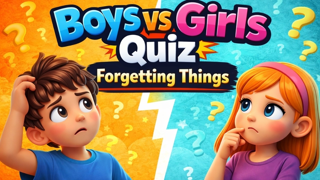 Boys vs Girls Quiz: Only the Top 1% Can Remember Everything Who Forgets More?