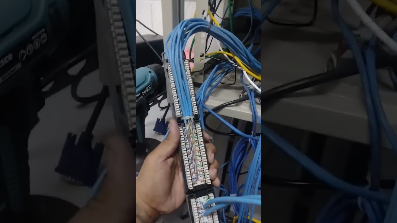 Essa &eacute; a forma mais errada em montar um patche panel.