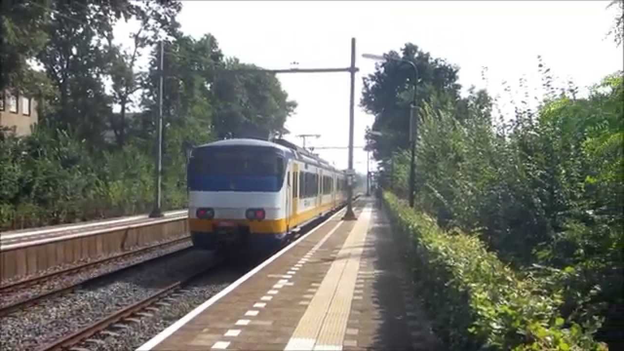 Treinen door Bunnik, augustus 2014