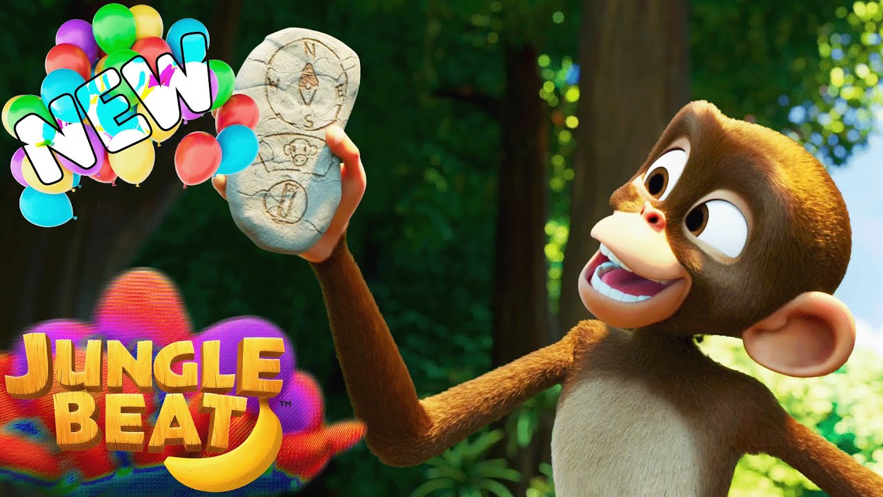 NEW! Munki's Compass Replacement! | Jungle Beat Story Time: Munki & Trunk | Kids Cartoon 2023