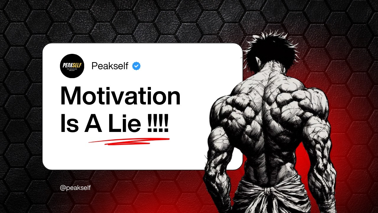 Motivation Is a Lie (Do This Instead)