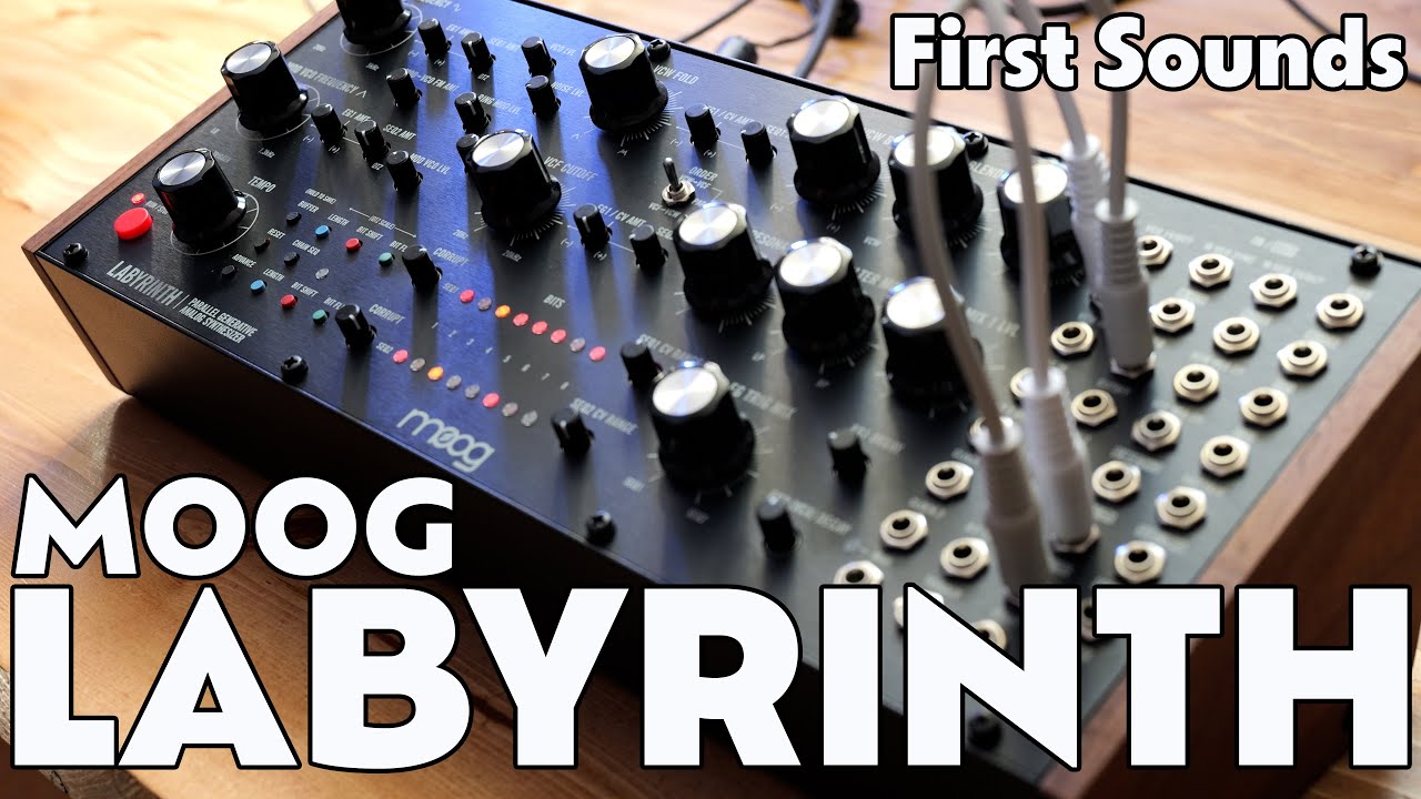 Exploring the Moog Labyrinth | Overview & User Experience | First Sounds