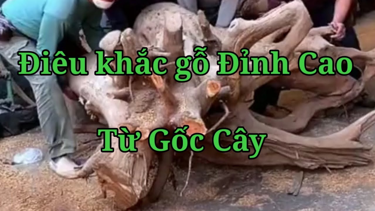 Nghệ Thuật Điêu Khắc Gỗ Đỉnh Cao Từ Gốc Cây l Những Kiệt Tác Từ Bàn Tay Nghệ Nhân Mộc l Dưỡng vlog