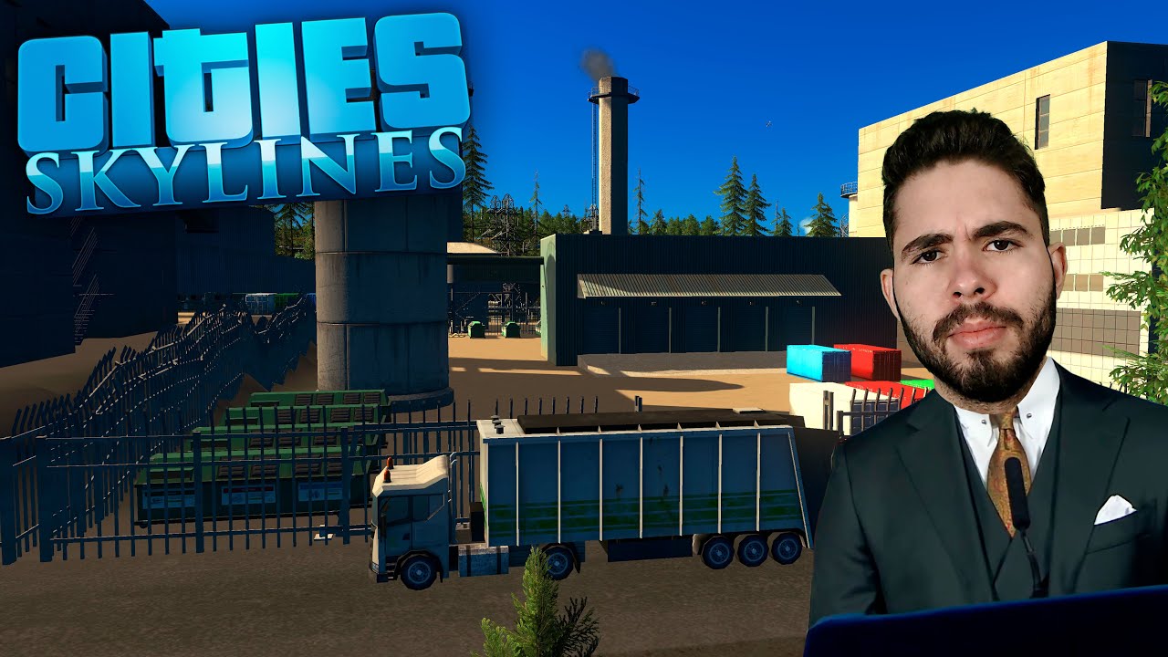 SOLUÇÃO DEFINITIVA PARA O LIXO DA CIDADE 🏝 - Cities Skylines - A Ilha #48