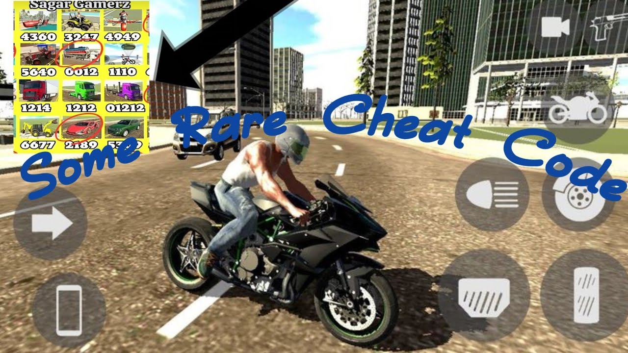 I try some rare cheat codes | #indianbikedriving3d #gaming