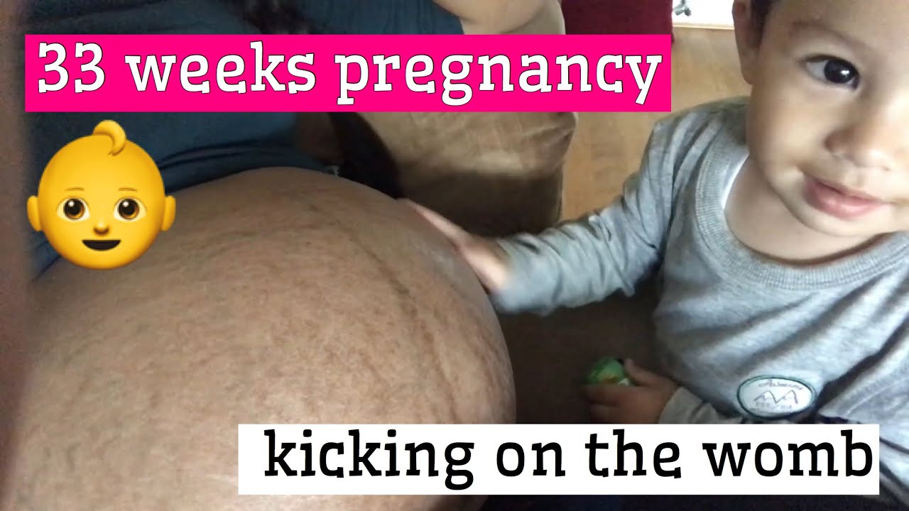 My baby is kicking inside of womb