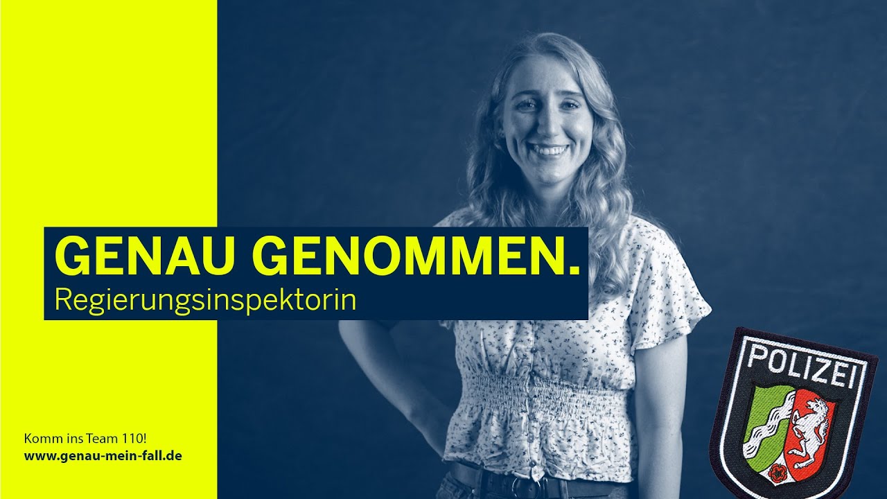 Genau Genommen - Regierungsinspektorin (RIA)