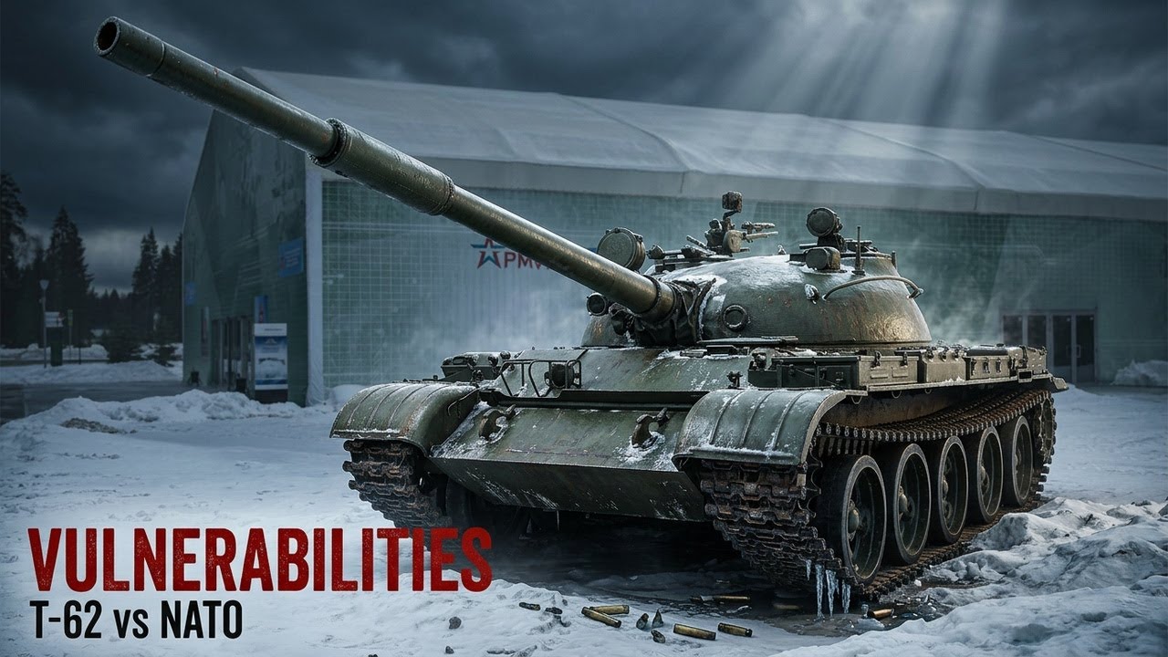 How to Fight: The T-62 Tank Capabilities and Countermeasures | Vintage US Army Video