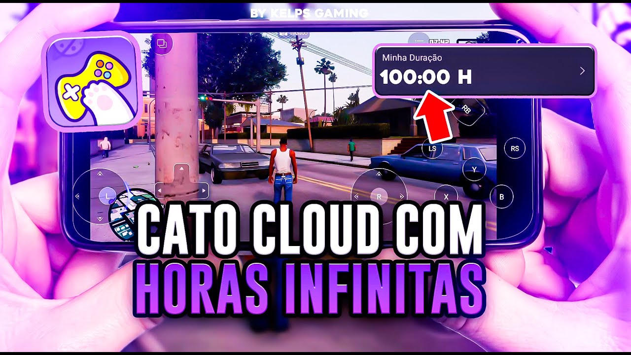 PASSO a PASSO: COMO JOGAR com TEMPO INFINITO no CATO CLOUD GAMING | cloud gaming ilimitado SEM FILA