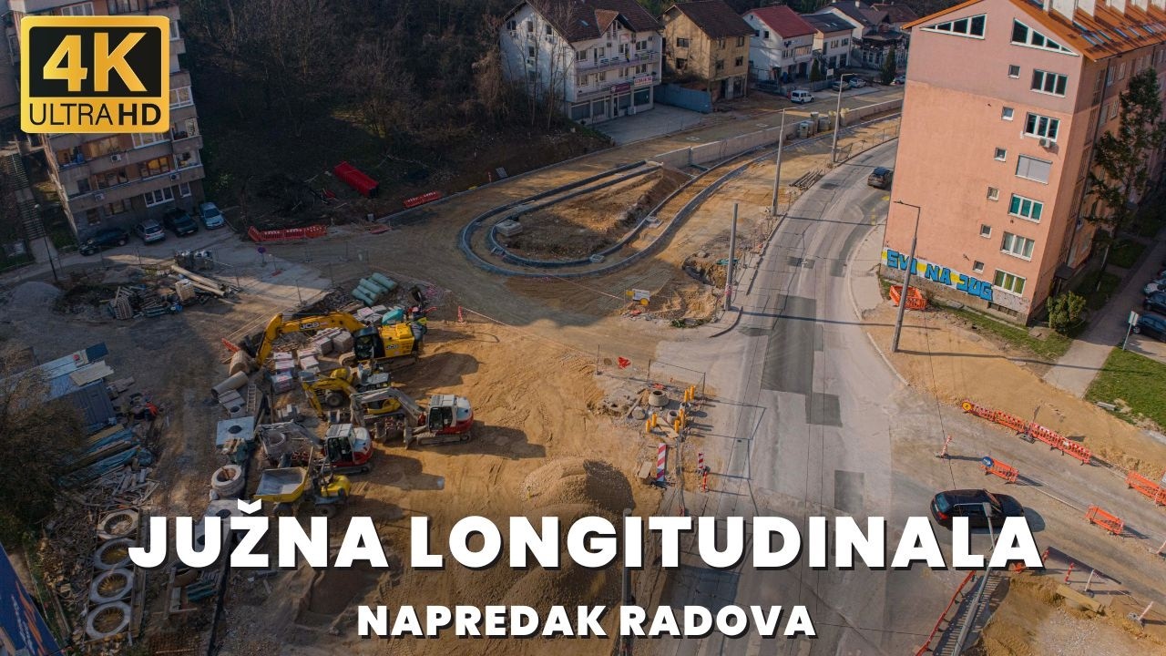 【4K】Ima li pomaka na izgradnji Južne longitudinale u Sarajevu? Pratite s nama razvoj projekta!