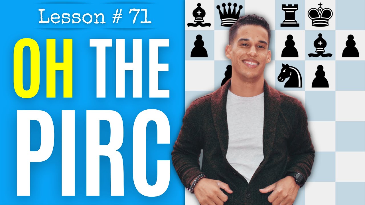 From 1500 to 2200 Playing Pirc Defense as Black and as White | Chess Lesson # 71