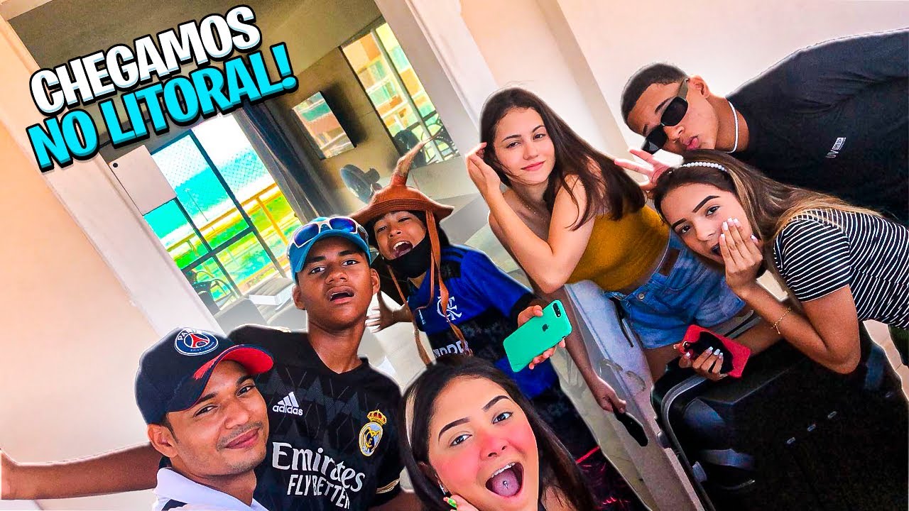 PEGAMOS A ESTRADA NA VAN E FINALMENTE CHEGAMOS NO LITORAL!!😻