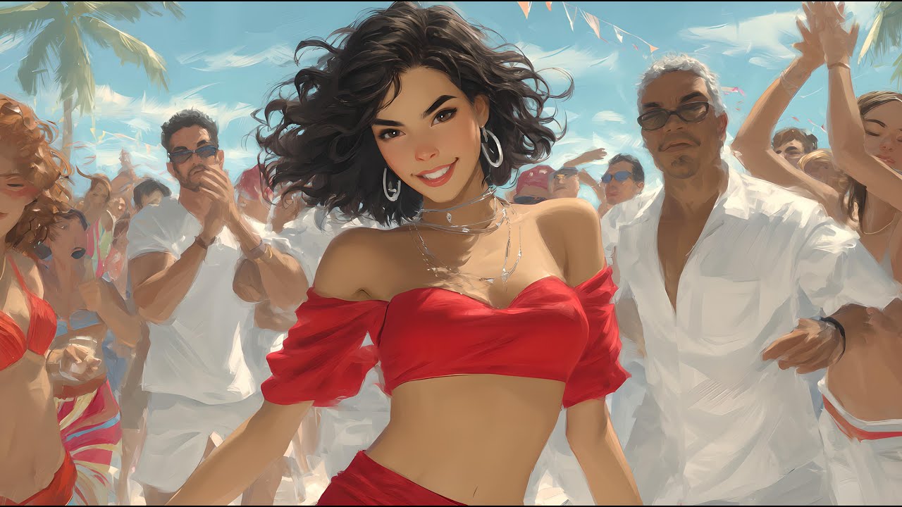 Salsa Latin Music Beach Party | Caribbean Latin Rhythms Vol.1