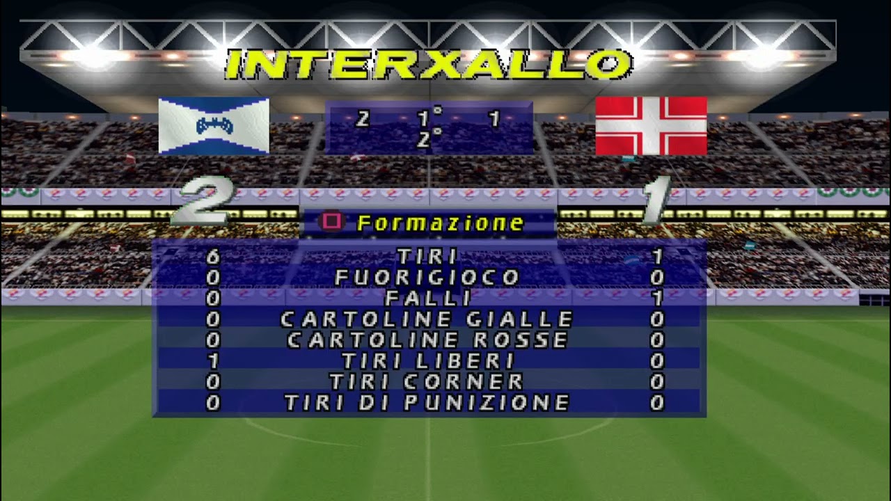 ISS Pro Evolution 2 - Girondins Bordeaux vs Monaco | 2001/2002 Season Ligue 1