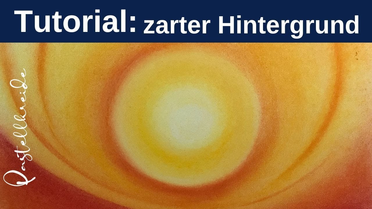 Zarter Hintergrund mit Pastellkreide
