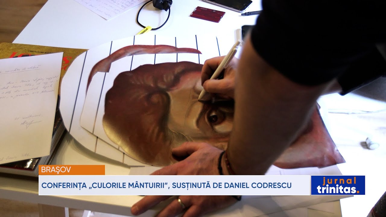 Conferința „Culorile Mântuirii”, susținută de Daniel Codrescu la Brașov