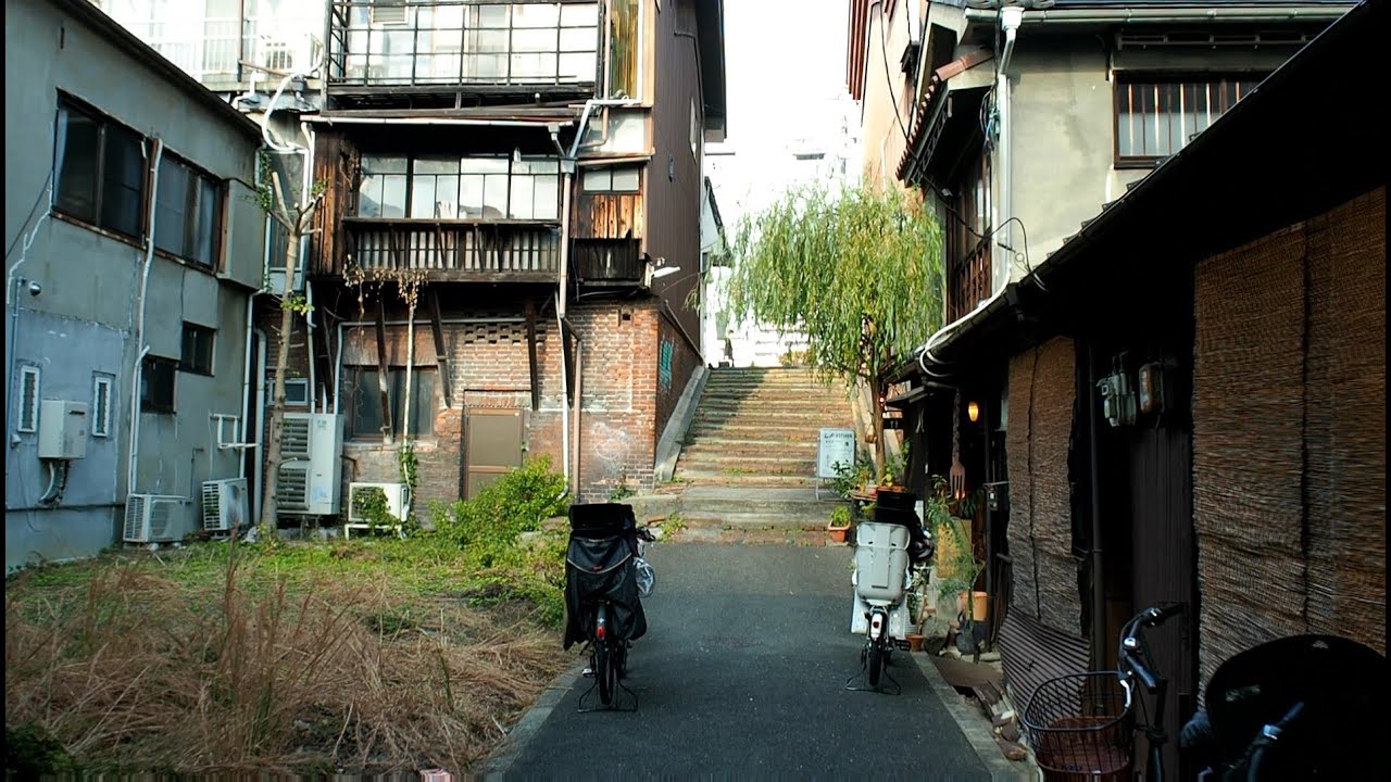 大阪谷町の古い街並み【昭和レトロ・路地裏・昭和遺産】(大阪市中央区谷町)Tanimachi Osaka Japan