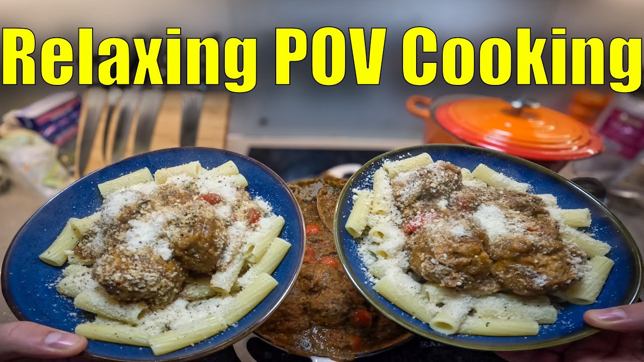 Точка зрения Comfort Food: Тефтели из говядины и свинины с пастой из копченых баклажанов 👌😊👍