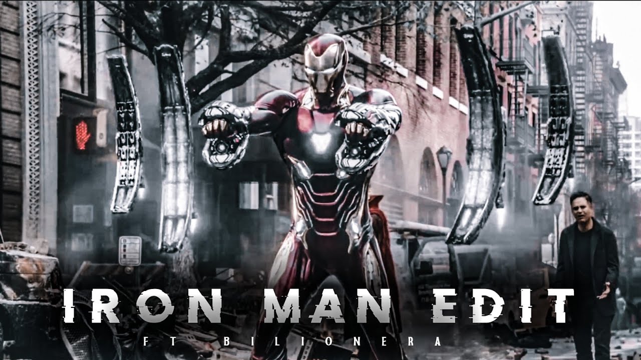 Iron Man [ Tony Stark ] ft. Bilionera edit 🔥Bilionera x iron man edit ❤️ video.