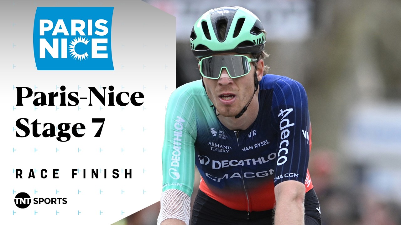 UPHILL SPRINT FINISH! 🔥 | Men's Elite Stage 7 Paris-Nice 2026 Final KM's | TNT Sports Cycling